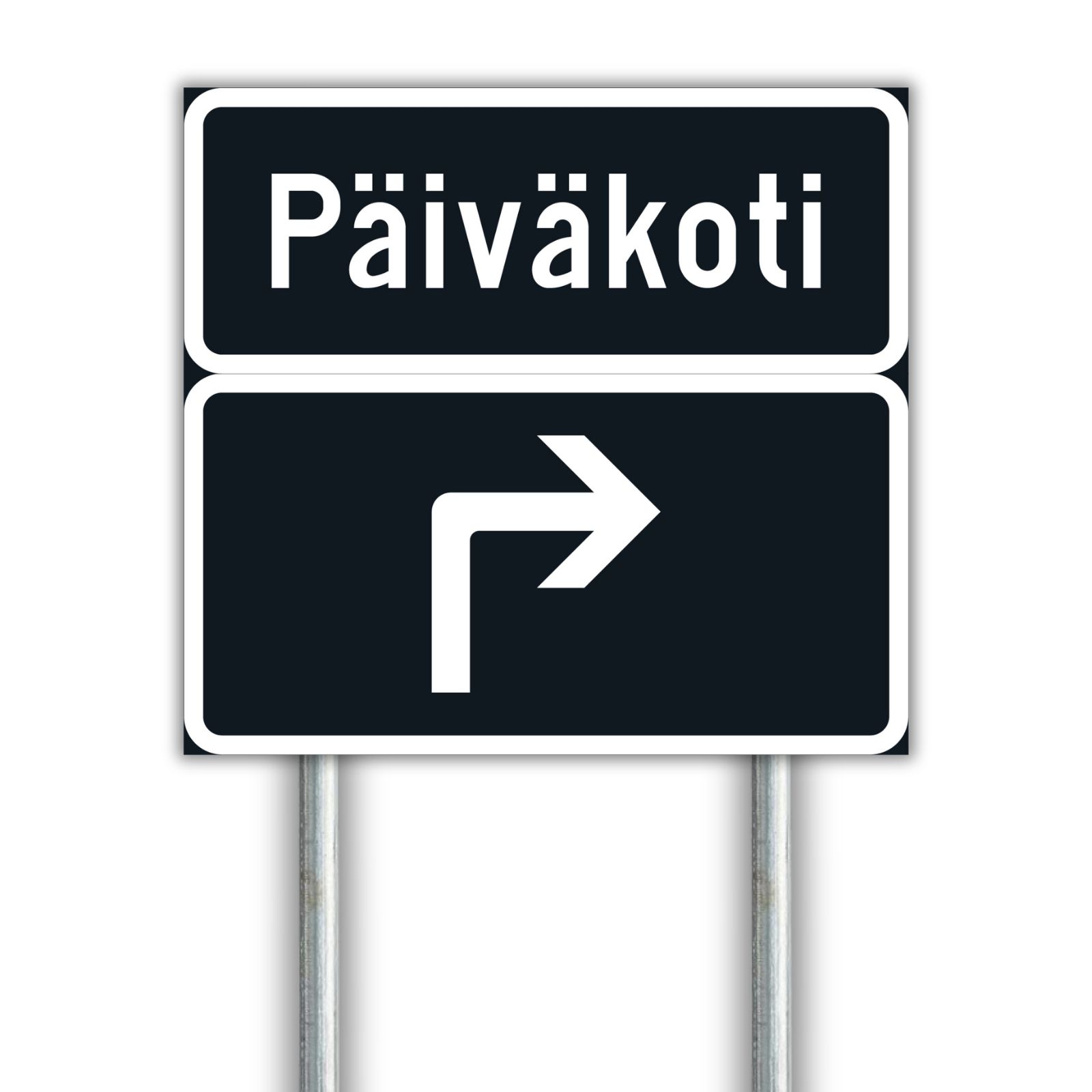 F17 Osoiteviitan ennakkomerkki Päiväkoti