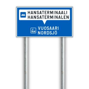 F9 Viitoituksen koontimerkki liikennemerkki