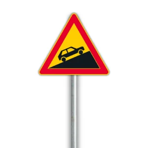 A3.1 Jyrkkä mäki – varoitusmerkki