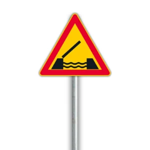 A6 Avattava silta – varoitusmerkki