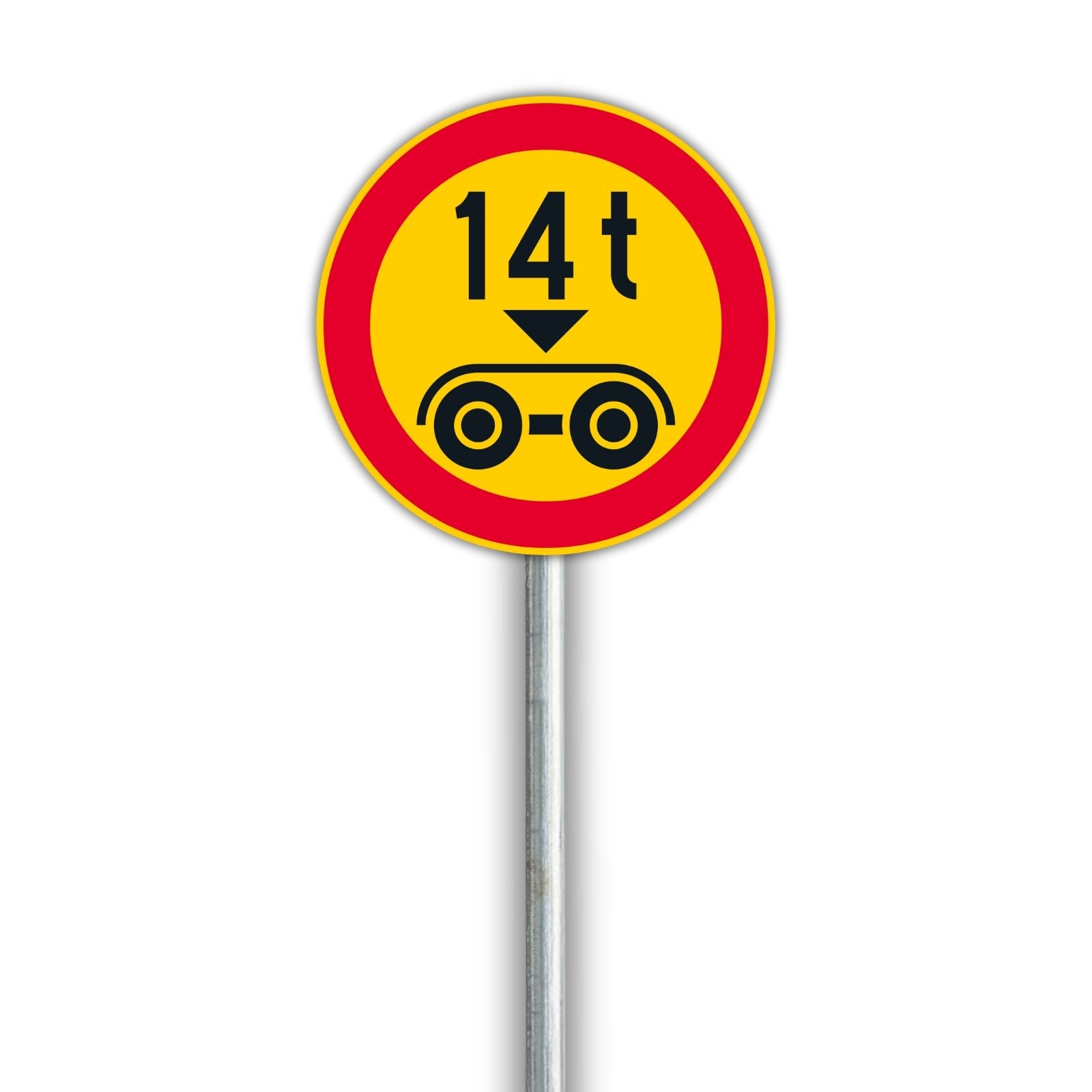 C27 Ajoneuvon suurin sallittu telimassa liikennemerkki vuokraus