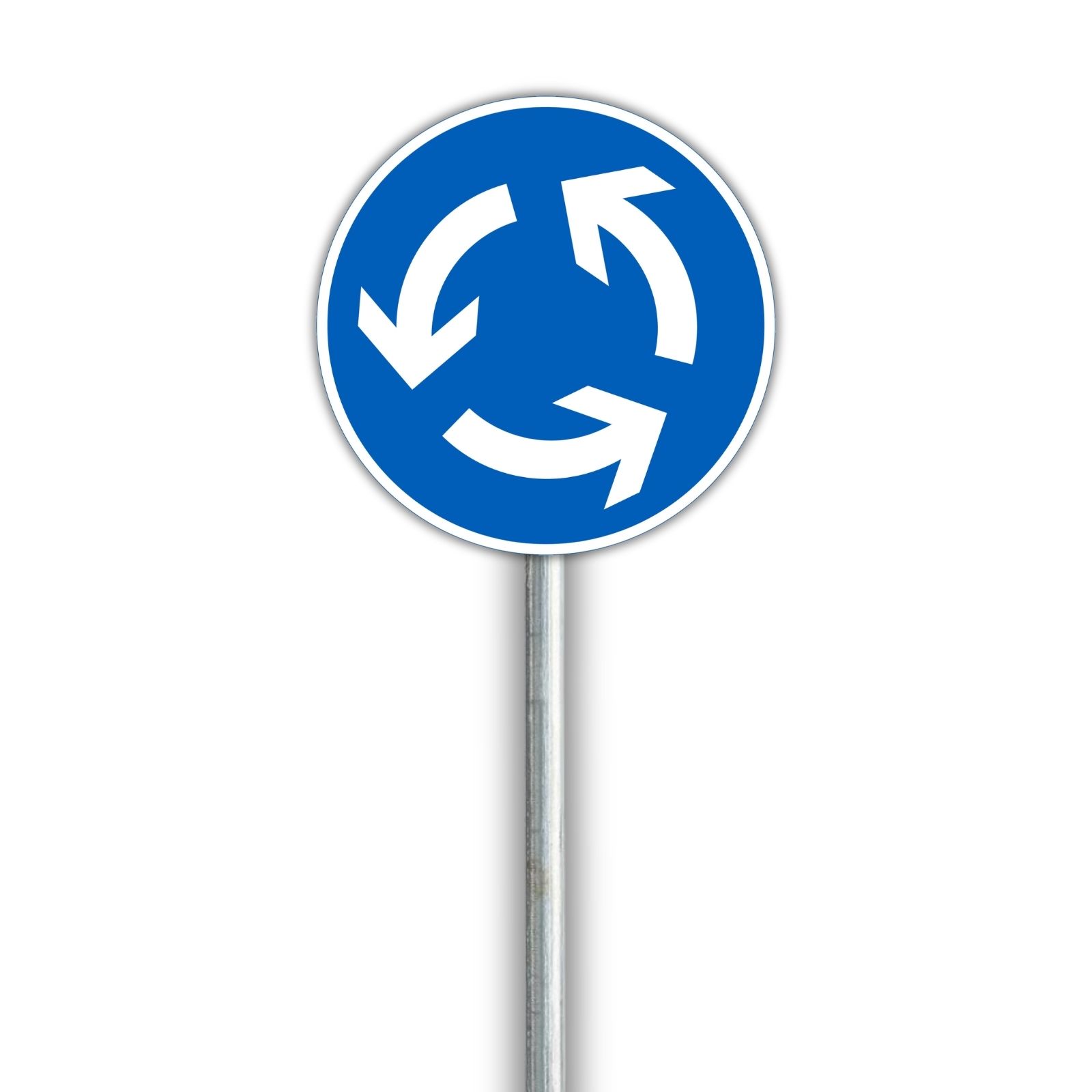 D2 Pakollinen ajosuunta liikenneympyrä liikennemerkki