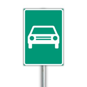 E17 Moottoriliikennetie liikennemerkki