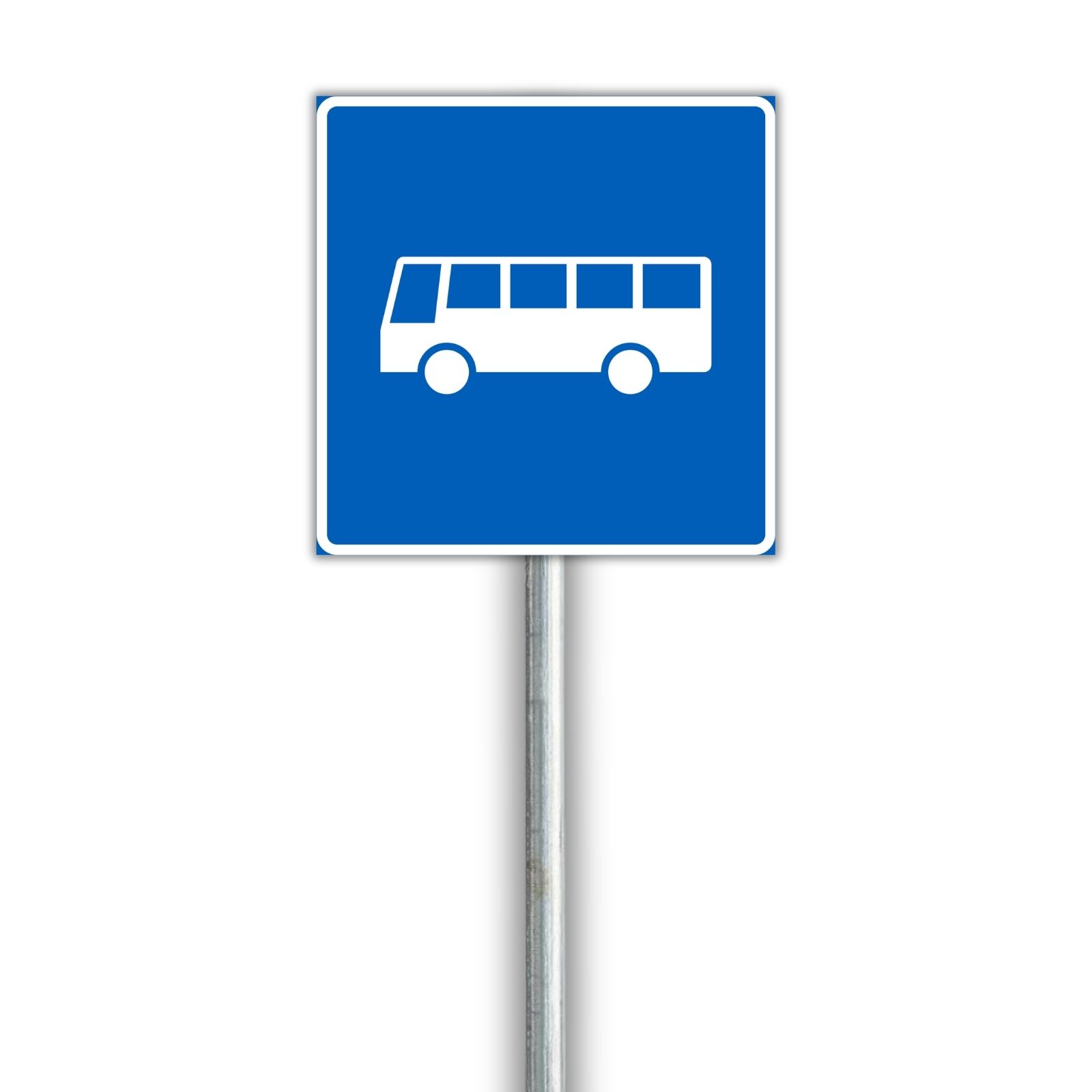 E9.1 Linja-autokaista liikennemerkki