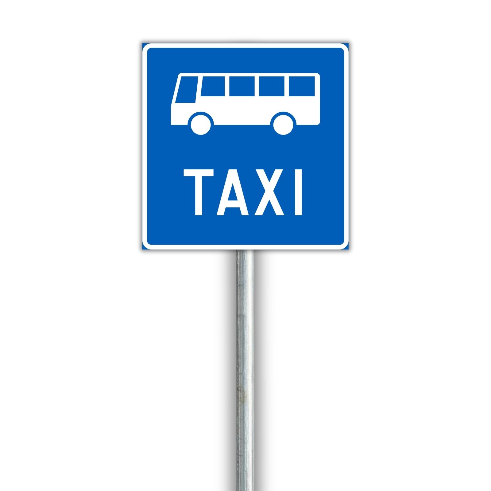 E9.1-liikennemerkki, joka osoittaa linja-autoille varatun ajokaistan.