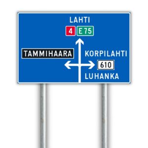 F1.1 Suunnistustaulu