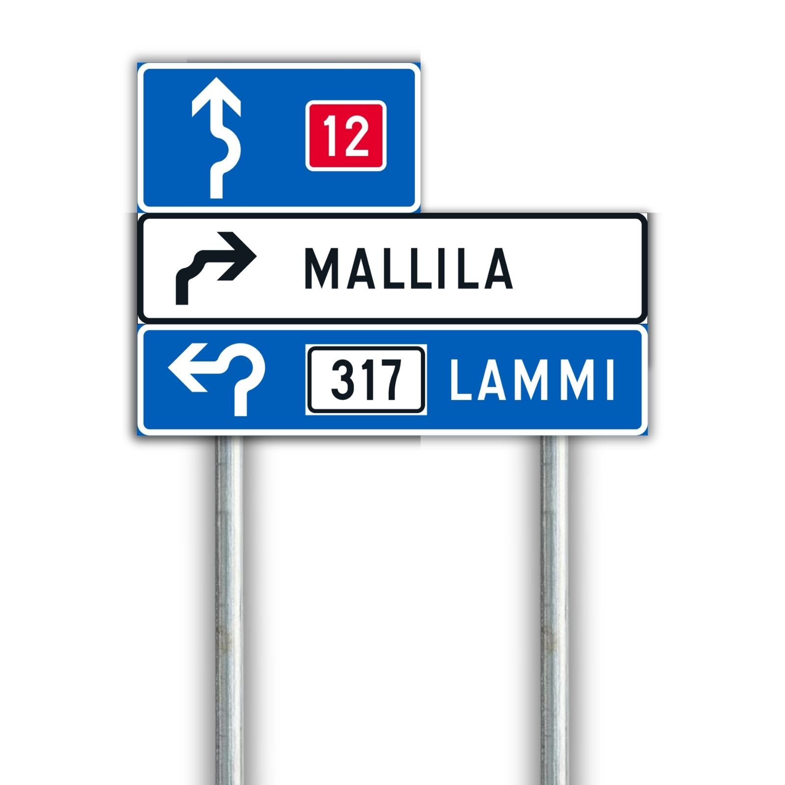 F2.2 Suunnistustaulu liikennemerkki