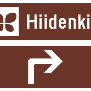 G5 Palvelukohteen osoiteviitan ennakkomerkki liikennemerkki