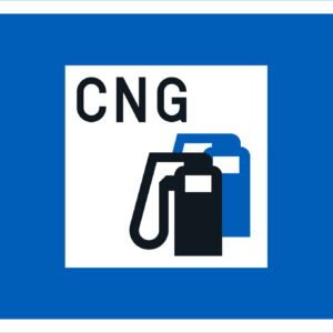 G11.2 Polttoaineen jakelu CNG liikennemerkki
