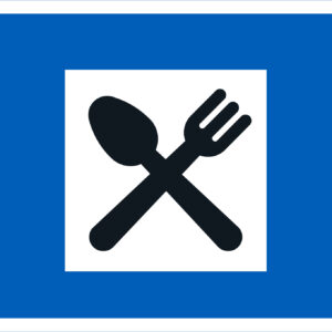 G13 Ruokailupaikka liikennemerkki