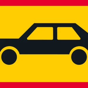 H12.1 Henkilöauto lisäkilpi
