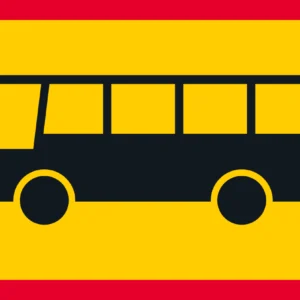 H12.2 Linja-auto lisäkilpi
