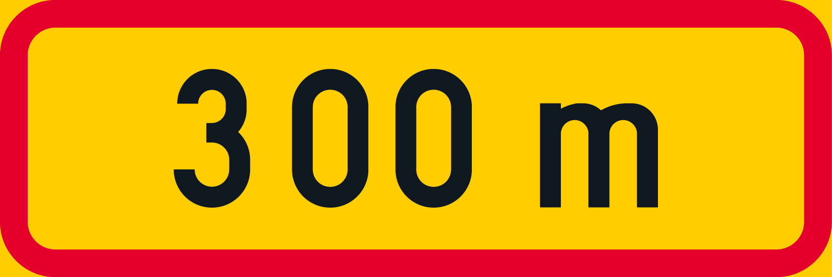 H4 Etäisyys kohteeseen lisäkilpi