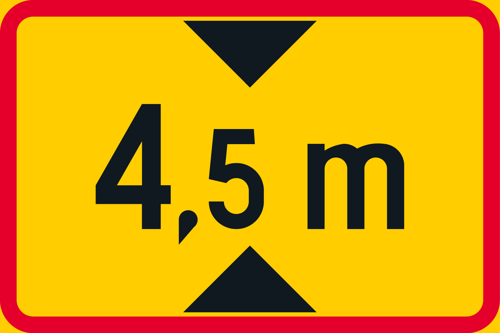 H7 Vapaa korkeus lisäkilpi