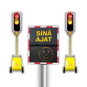 Liikennevalot ja nopeusnäytöt